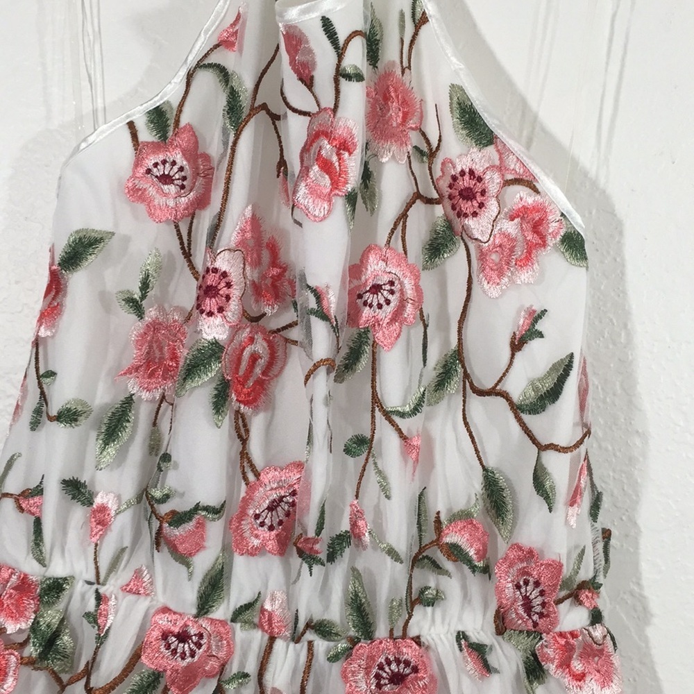 Fashion Nova Vines And Climbers Romper Floral L - Picture 8 of 12